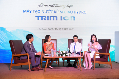 Ra mắt thương hiệu máy tạo nước Ion kiềm giàu Hydro Trim Ion tại TPHCM [07/09/2019]